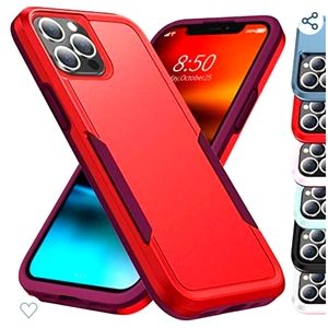 🆕☃️iPhone 13 Pro 6.1" Red Case - New in Box